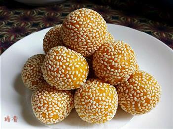 南瓜芝麻丸子怎么做，南瓜芝麻丸子怎么做好吃，南瓜芝麻丸子做法