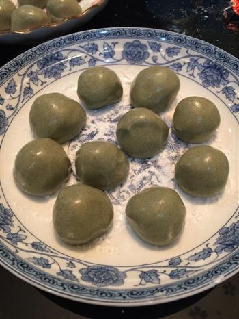 清明节的小丸子-抹茶口味青团怎么做，清明节的小丸子-抹茶口味青团怎么做好吃，清明节的小丸子-抹茶口味青团做法