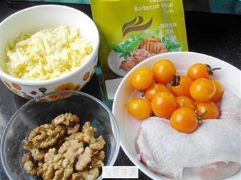 BBQ鸡肉核桃披萨怎么做，BBQ鸡肉核桃披萨怎么做好吃，BBQ鸡肉核桃披萨做法