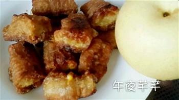 蕉香脆皮雪梨沙怎么做，蕉香脆皮雪梨沙怎么做好吃，蕉香脆皮雪梨沙做法
