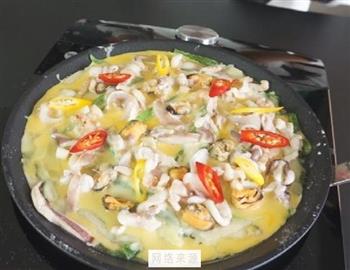 韩式海鲜葱饼怎么做，韩式海鲜葱饼怎么做好吃，韩式海鲜葱饼做法