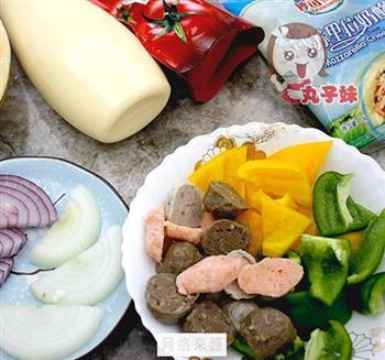 牛肉丸比萨怎么做，牛肉丸比萨怎么做好吃，牛肉丸比萨做法