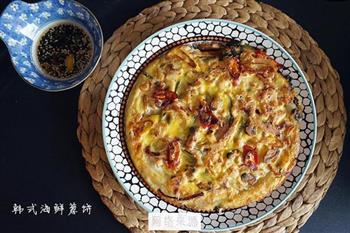 韩式海鲜葱饼怎么做，韩式海鲜葱饼怎么做好吃，韩式海鲜葱饼做法