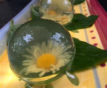 菊花水晶球怎么做，菊花水晶球怎么做好吃，菊花水晶球做法