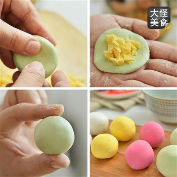七彩芝士汤圆怎么做，七彩芝士汤圆怎么做好吃，七彩芝士汤圆做法