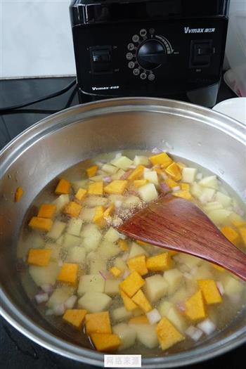 土豆南瓜浓汤怎么做，土豆南瓜浓汤怎么做好吃，土豆南瓜浓汤做法