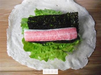 蟹棒海苔沙拉卷怎么做，蟹棒海苔沙拉卷怎么做好吃，蟹棒海苔沙拉卷做法