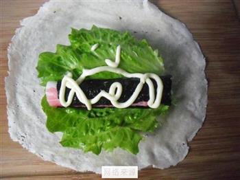 蟹棒海苔沙拉卷怎么做，蟹棒海苔沙拉卷怎么做好吃，蟹棒海苔沙拉卷做法
