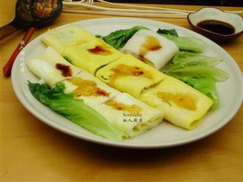 鸡蛋肠粉怎么做，鸡蛋肠粉怎么做好吃，鸡蛋肠粉做法