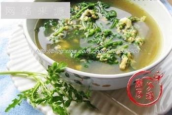 荠菜花汤怎么做，荠菜花汤怎么做好吃，荠菜花汤做法