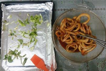 奥尔良烤鱿鱼圈怎么做，奥尔良烤鱿鱼圈怎么做好吃，奥尔良烤鱿鱼圈做法