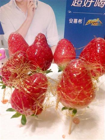 拔丝草莓怎么做，拔丝草莓怎么做好吃，拔丝草莓做法