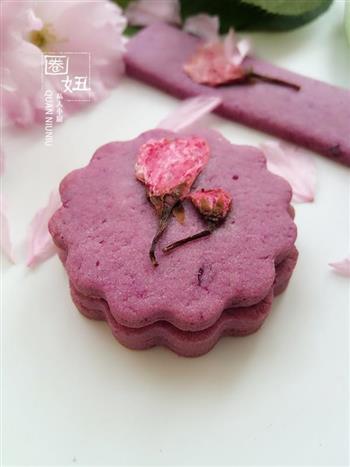 紫薯樱花饼干，有颜更好吃怎么做，紫薯樱花饼干，有颜更好吃怎么做好吃，紫薯樱花饼干，有颜更好吃做法