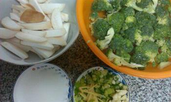 杏鲍菇炒西兰花怎么做，杏鲍菇炒西兰花怎么做好吃，杏鲍菇炒西兰花做法