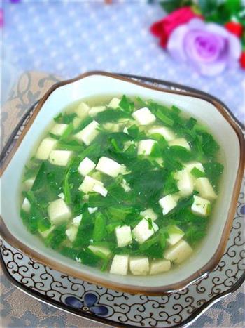 豌豆头豆腐羹怎么做，豌豆头豆腐羹怎么做好吃，豌豆头豆腐羹做法