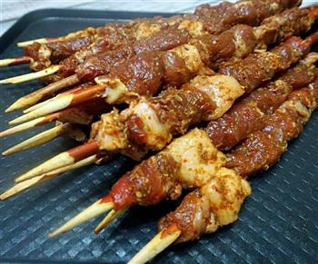 红柳枝羊肉串怎么做，红柳枝羊肉串怎么做好吃，红柳枝羊肉串做法