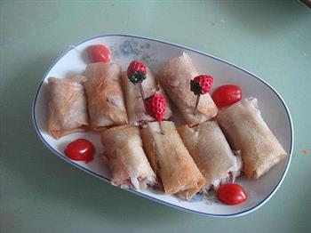 培根芋泥春卷怎么做，培根芋泥春卷怎么做好吃，培根芋泥春卷做法