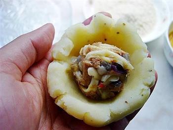 炸土豆盒子怎么做，炸土豆盒子怎么做好吃，炸土豆盒子做法