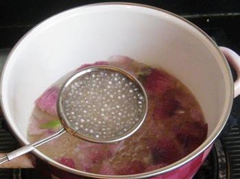 蜀葵花冰糖西米羹怎么做，蜀葵花冰糖西米羹怎么做好吃，蜀葵花冰糖西米羹做法