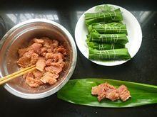 粽叶粉蒸肉怎么做，粽叶粉蒸肉怎么做好吃，粽叶粉蒸肉做法