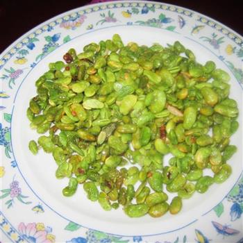 椒盐青豆怎么做，椒盐青豆怎么做好吃，椒盐青豆做法