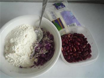紫薯蜜豆发糕怎么做，紫薯蜜豆发糕怎么做好吃，紫薯蜜豆发糕做法