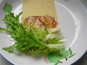豆皮苦菊卷怎么做，豆皮苦菊卷怎么做好吃，豆皮苦菊卷做法