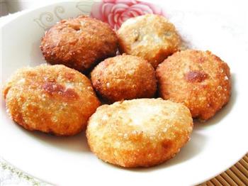 烫面豆沙炸糕怎么做，烫面豆沙炸糕怎么做好吃，烫面豆沙炸糕做法