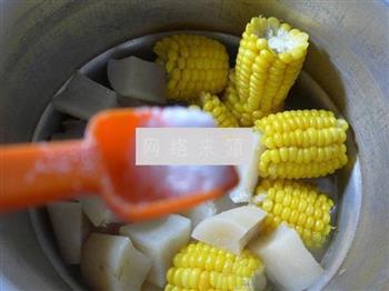 玉米萝卜猪蹄汤怎么做，玉米萝卜猪蹄汤怎么做好吃，玉米萝卜猪蹄汤做法