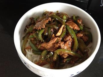 青椒肉丝面怎么做，青椒肉丝面怎么做好吃，青椒肉丝面做法