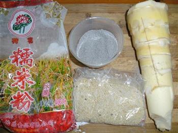 麻香鲜笋黑米饼怎么做，麻香鲜笋黑米饼怎么做好吃，麻香鲜笋黑米饼做法