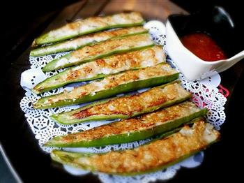 尖椒镶鱼饼怎么做，尖椒镶鱼饼怎么做好吃，尖椒镶鱼饼做法