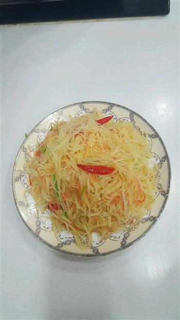 素炒土豆丝怎么做，素炒土豆丝怎么做好吃，素炒土豆丝做法