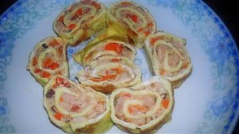 香菇猪肉鸡蛋卷怎么做，香菇猪肉鸡蛋卷怎么做好吃，香菇猪肉鸡蛋卷做法