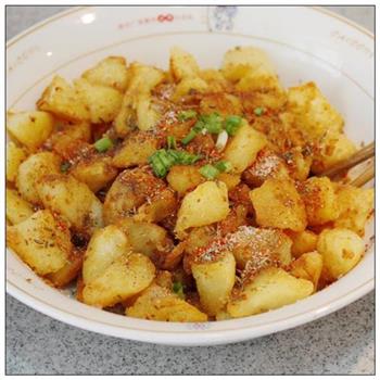 锅巴孜然土豆怎么做，锅巴孜然土豆怎么做好吃，锅巴孜然土豆做法
