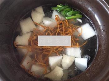 虫草花萝卜炖鸭汤怎么做，虫草花萝卜炖鸭汤怎么做好吃，虫草花萝卜炖鸭汤做法