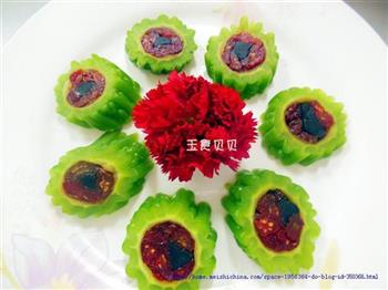 果脯酿苦瓜怎么做，果脯酿苦瓜怎么做好吃，果脯酿苦瓜做法