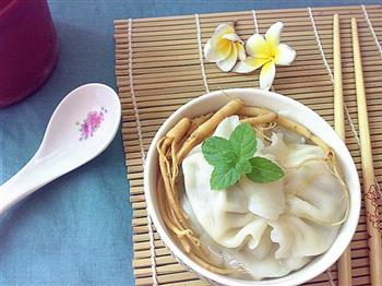 参茶炖汤饺怎么做，参茶炖汤饺怎么做好吃，参茶炖汤饺做法