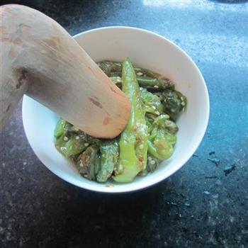 擂虎皮椒怎么做，擂虎皮椒怎么做好吃，擂虎皮椒做法