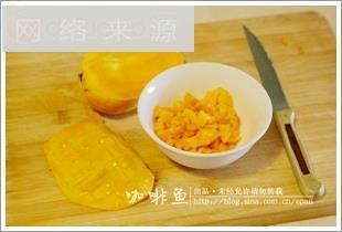 芒果丁蛋饼怎么做，芒果丁蛋饼怎么做好吃，芒果丁蛋饼做法