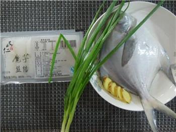 魔芋烧鲳鱼-酸碱平衡怎么做，魔芋烧鲳鱼-酸碱平衡怎么做好吃，魔芋烧鲳鱼-酸碱平衡做法
