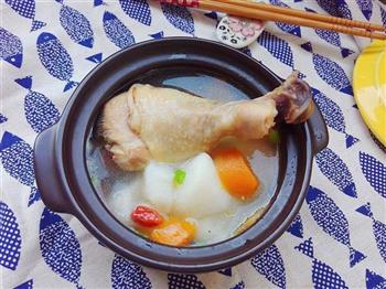 山药鸡腿汤怎么做，山药鸡腿汤怎么做好吃，山药鸡腿汤做法