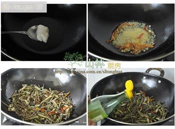 辣炒菱角藤怎么做，辣炒菱角藤怎么做好吃，辣炒菱角藤做法