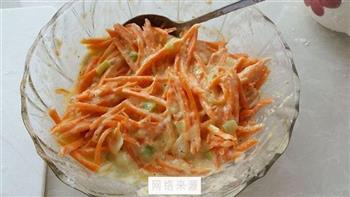 胡萝卜丝饼怎么做，胡萝卜丝饼怎么做好吃，胡萝卜丝饼做法