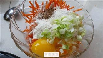 胡萝卜丝饼怎么做，胡萝卜丝饼怎么做好吃，胡萝卜丝饼做法