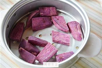 紫薯泥盆栽怎么做，紫薯泥盆栽怎么做好吃，紫薯泥盆栽做法