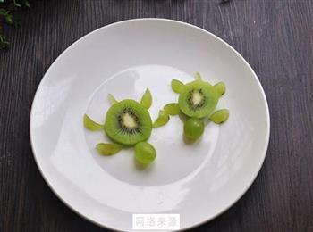 小乌龟水果摆盘怎么做，小乌龟水果摆盘怎么做好吃，小乌龟水果摆盘做法