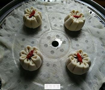 菊花豆沙包怎么做，菊花豆沙包怎么做好吃，菊花豆沙包做法