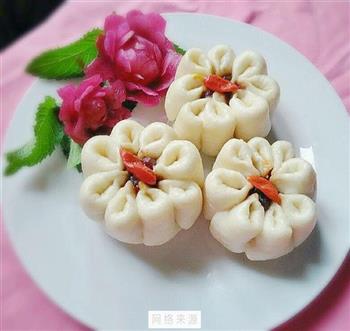 菊花豆沙包怎么做，菊花豆沙包怎么做好吃，菊花豆沙包做法