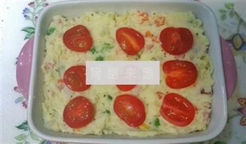 芝士五彩焗薯蓉怎么做，芝士五彩焗薯蓉怎么做好吃，芝士五彩焗薯蓉做法